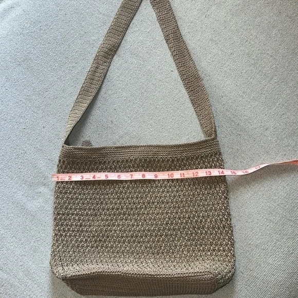Knit  Pattern Shoulder Bag - Picture 4 of 9